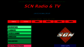 What Scncz.com website looked like in 2017 (7 years ago)
