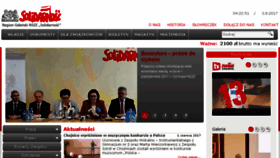 What Solidarnosc.gda.pl website looked like in 2017 (6 years ago)