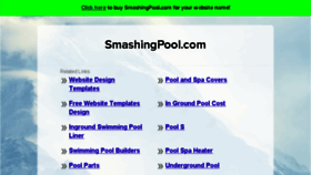 What Smashingpool.com website looked like in 2017 (6 years ago)