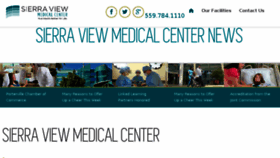 What Sierra-view.com website looked like in 2017 (6 years ago)