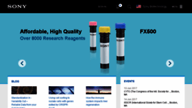 What Sonybiotechnology.com website looked like in 2017 (6 years ago)