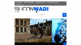 What Siliconwadi.fr website looked like in 2017 (6 years ago)
