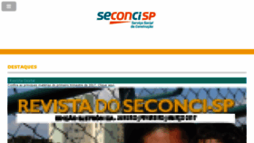 What Seconci-sp.org.br website looked like in 2017 (6 years ago)