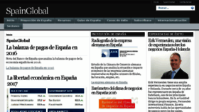 What Spainglobal.com website looked like in 2017 (6 years ago)