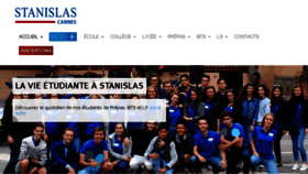 What Stanislas-cannes.com website looked like in 2017 (6 years ago)