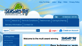 What Sensorytoywarehouse.com website looked like in 2017 (6 years ago)