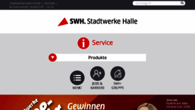 What Swh.de website looked like in 2017 (9 years ago)