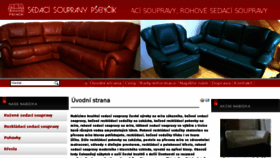 What Sedako.cz website looked like in 2017 (6 years ago)