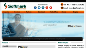 What Softmark.in website looked like in 2017 (6 years ago)