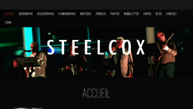 What Steelcox.com website looked like in 2017 (6 years ago)