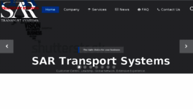 What Sartransport.com website looked like in 2017 (6 years ago)