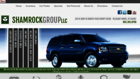 What Shamrockautogroup.com website looked like in 2017 (6 years ago)
