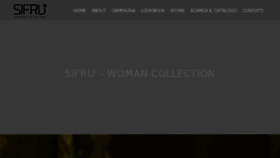 What Sifru.it website looked like in 2017 (6 years ago)