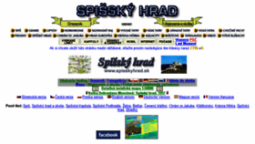 What Spisskyhrad.sk website looked like in 2017 (6 years ago)