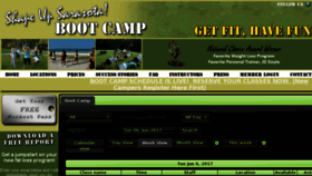 What Sarasotabootcamp.com website looked like in 2017 (6 years ago)