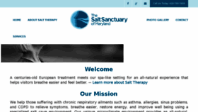 What Saltsanctuarymd.com website looked like in 2017 (6 years ago)