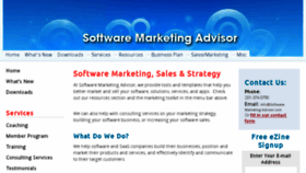 What Software-marketing-advisor.com website looked like in 2017 (6 years ago)