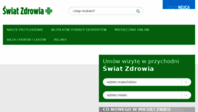What Swiat-zdrowia.pl website looked like in 2017 (6 years ago)