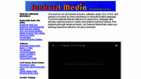 What Sunburstmedia.com website looked like in 2017 (6 years ago)