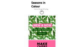 What Seasonsincolour.com website looked like in 2017 (6 years ago)