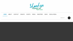 What Stantonmemorial.org website looked like in 2017 (6 years ago)