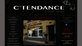 What Salon-ctendance.com website looked like in 2017 (6 years ago)