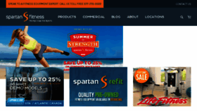 What Spartanfitness.ca website looked like in 2017 (6 years ago)