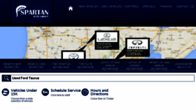 What Spartanmotormall.com website looked like in 2017 (6 years ago)