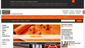 What Schlueter.cz website looked like in 2017 (6 years ago)