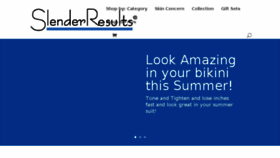 What Slenderresults.com website looked like in 2017 (6 years ago)