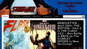 What Soundwavecomics.com website looked like in 2017 (6 years ago)
