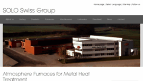 What Soloswiss.com website looked like in 2017 (8 years ago)