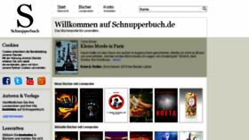 What Schnupperbuch.de website looked like in 2017 (6 years ago)