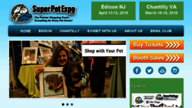 What Superpetexpo.com website looked like in 2017 (6 years ago)