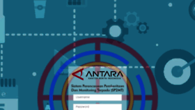 What Sp2mt.antaranews.com website looked like in 2017 (6 years ago)