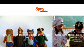 What Spicybulletins.com website looked like in 2017 (6 years ago)