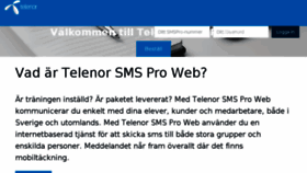 What Smspro.se website looked like in 2017 (6 years ago)