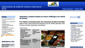 What Saisie-mobile.eu website looked like in 2017 (6 years ago)