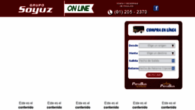 What Soyuz.com.pe website looked like in 2017 (6 years ago)