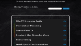 What Streaming01.com website looked like in 2017 (6 years ago)