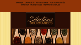 What Selections-gourmandes.com website looked like in 2017 (6 years ago)