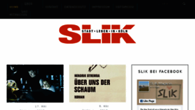 What Slik-magazin.de website looked like in 2017 (6 years ago)