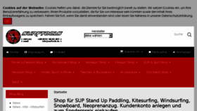 What Shop.surftools.de website looked like in 2017 (6 years ago)