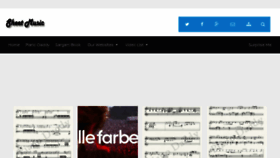 What Sheetmusic.pianodaddy.com website looked like in 2017 (6 years ago)