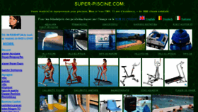 What Super-piscine.com website looked like in 2017 (6 years ago)