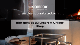What Sompex.de website looked like in 2017 (6 years ago)