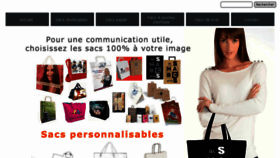 What Sacs-utiles.fr website looked like in 2017 (6 years ago)