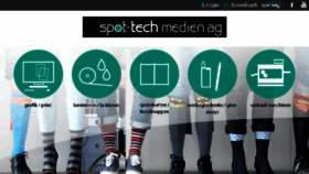 What Spot-tech.ch website looked like in 2017 (6 years ago)