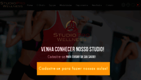 What Studioprowellness.com.br website looked like in 2017 (6 years ago)