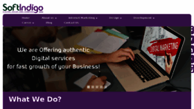 What Softindigo.com website looked like in 2017 (8 years ago)